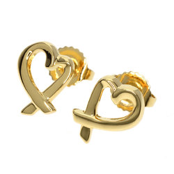 Tiffany & Co. Loving Heart Earrings, 18K Yellow Gold, Women's, TIFFANY