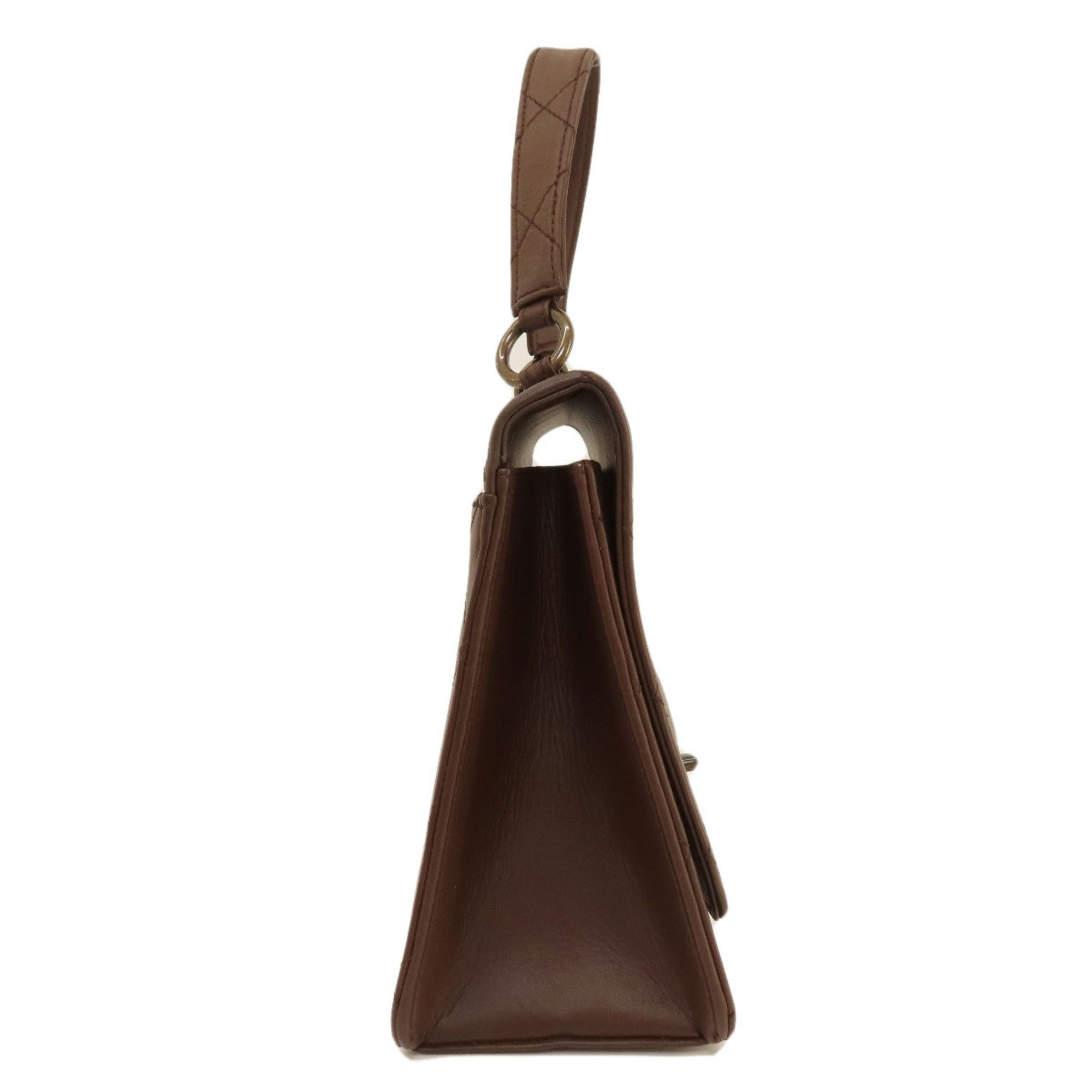 Chanel Matelasse Bronze Hardware Handbag Calfskin Women's CHANEL