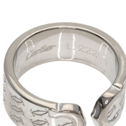 Cartier 2C Ring 2000 Limited Edition #51 K18 White Gold Women's CARTIER