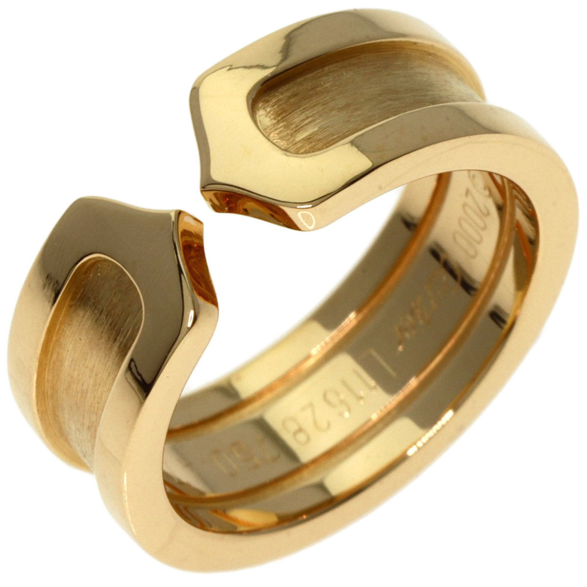 Cartier C2 Ring #47 Ring, 18K Yellow Gold, Women's, CARTIER