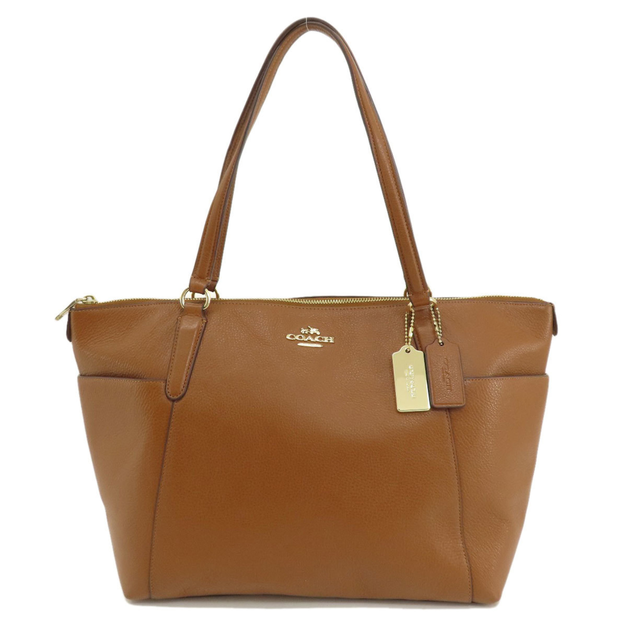 Coach F37216 Tote Bag Leather Women's COACH