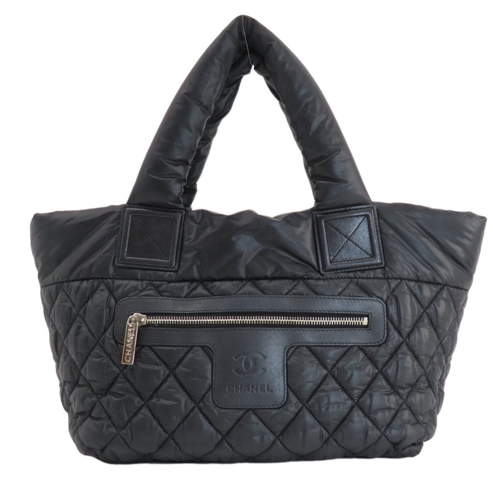 Chanel Coco Cocoon PM Tote Bag Nylon Material Women's CHANEL
