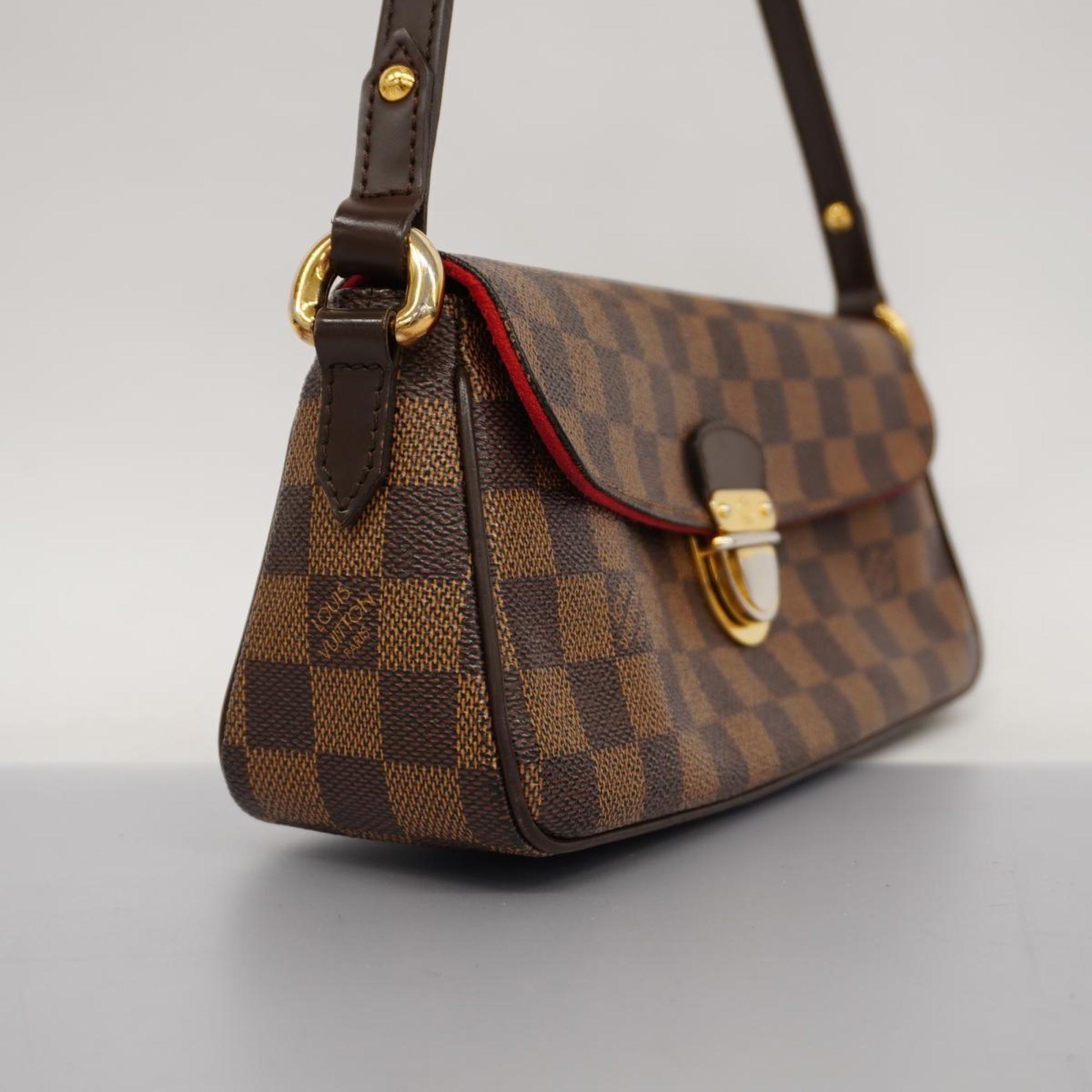 Louis Vuitton Shoulder Bag Damier Ravello PM N60007 Ebene Ladies
