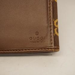 Gucci Tri-fold Long Wallet 035 2888 2250 Canvas Brown Women's