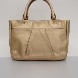 Salvatore Ferragamo handbag Vara leather champagne gold for women