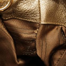 Salvatore Ferragamo handbag Vara leather champagne gold for women