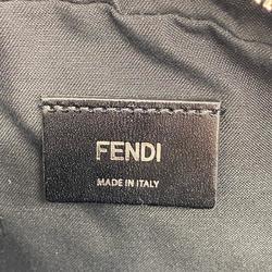Fendi Shoulder Bag Leather Black Men's