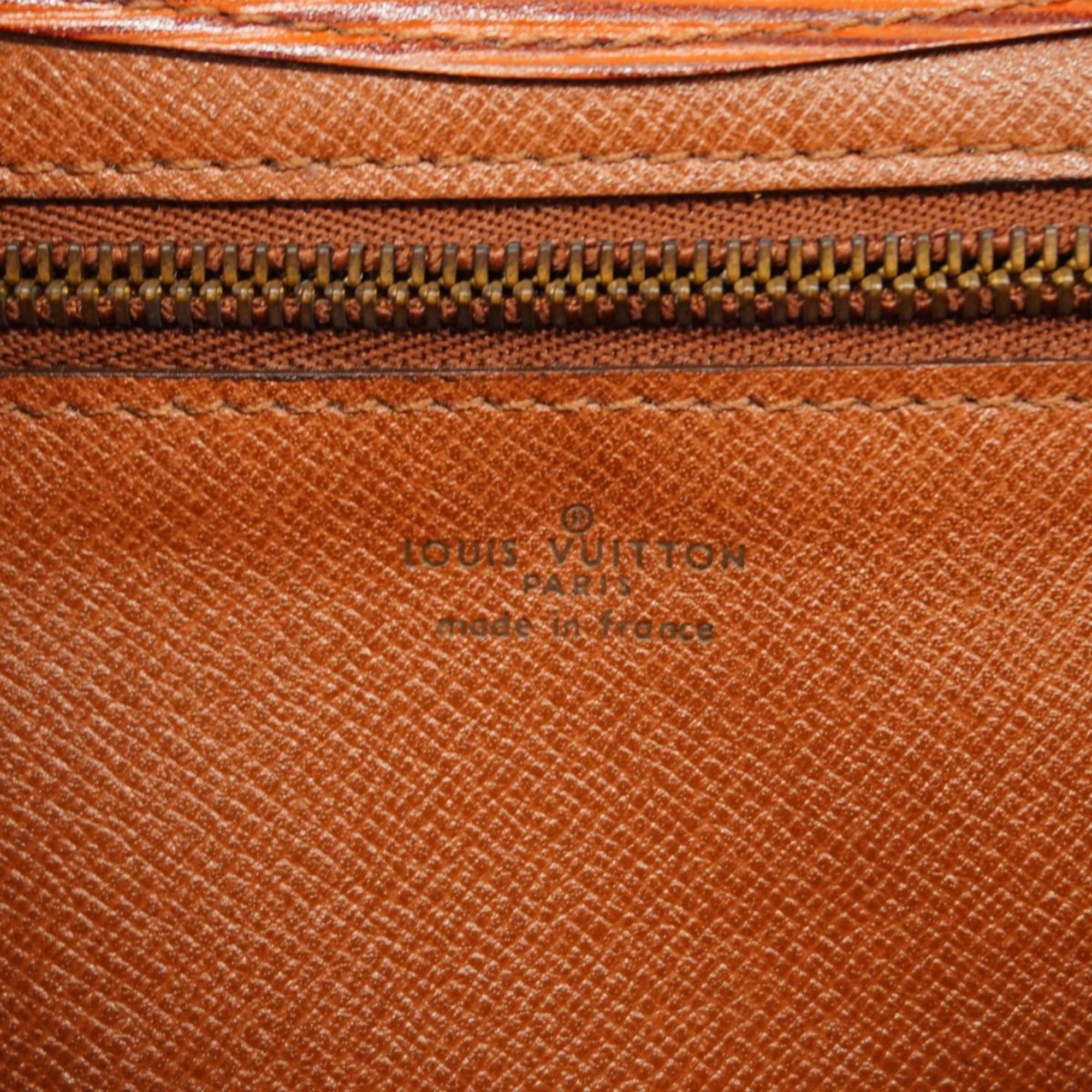 Louis Vuitton Clutch Bag Epi Montaigne 23 M52663 Kenya Brown Men's Women's