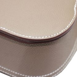 HERMES Della Cavalleria Shoulder Bag Etoupe/G Hardware Epson W Stamp B22 Women's Men's Leather