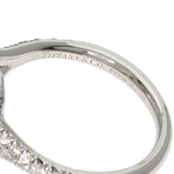 Tiffany & Co. Solest cushion cut yellow diamond ring, platinum PT950/K18YG, women's, TIFFANY