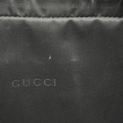 Gucci Handbag Bamboo 000 0829 Patent Leather Black Women's