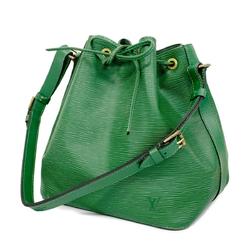 Louis Vuitton Shoulder Bag Epi Petit Noe M44104 Borneo Green Ladies