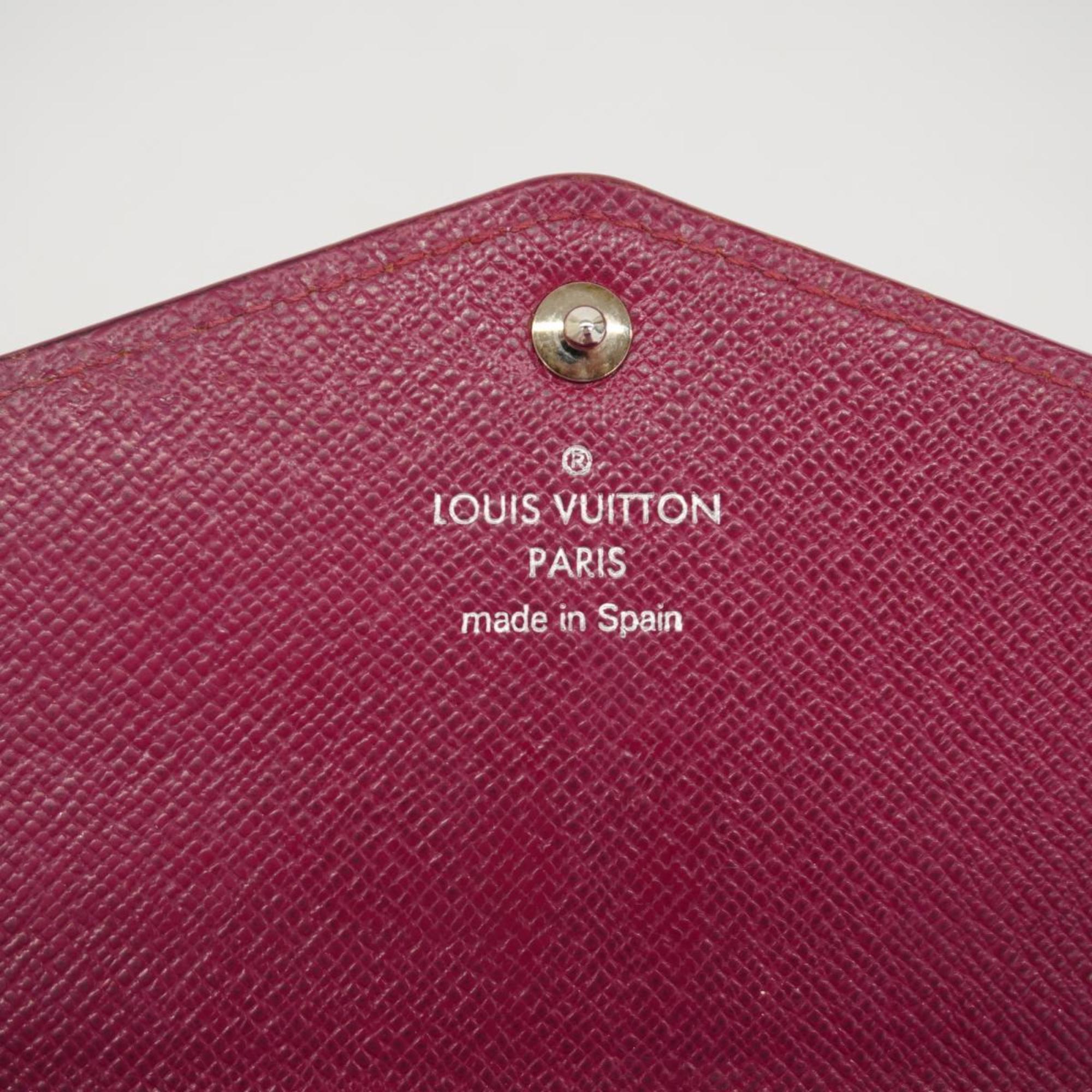 Louis Vuitton Long Wallet Epi Portefeuille Sarah M60580 Fuchsia Ladies