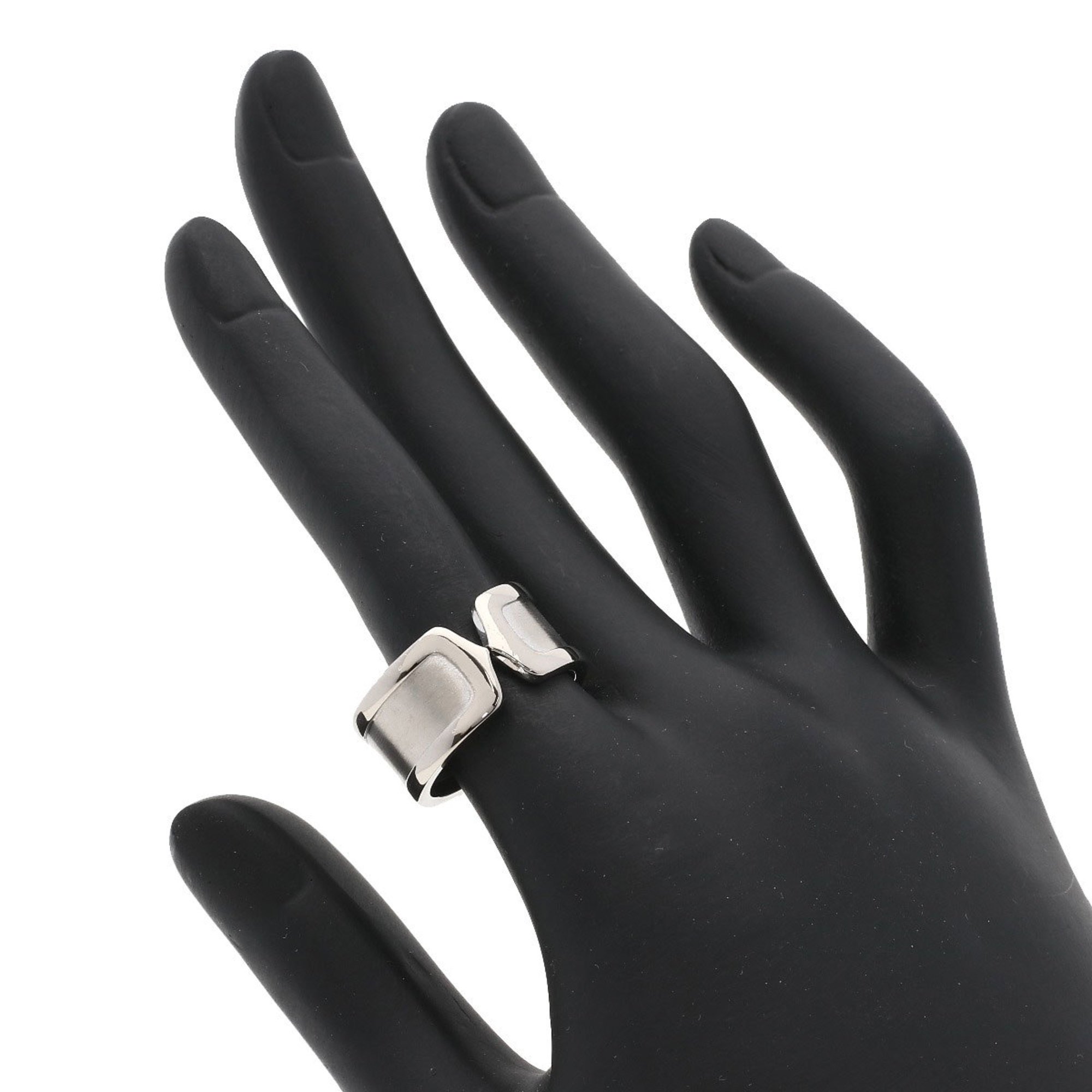 Cartier C2 Ring LM #54 Ring, 18K White Gold, Women's, CARTIER