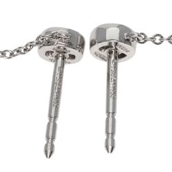 Tiffany & Co. by the Yard Drop Diamond Earrings, Platinum PT950/K18WG, Women's, TIFFANY