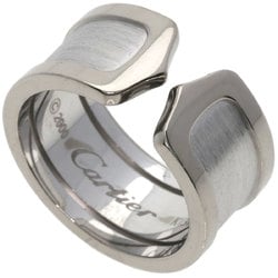 Cartier C2 Ring LM #53 Ring, 18K White Gold, Women's, CARTIER
