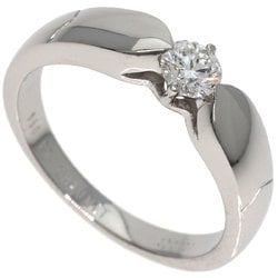 Chaumet Plume 1P Diamond Ring, Platinum PT950, Women's