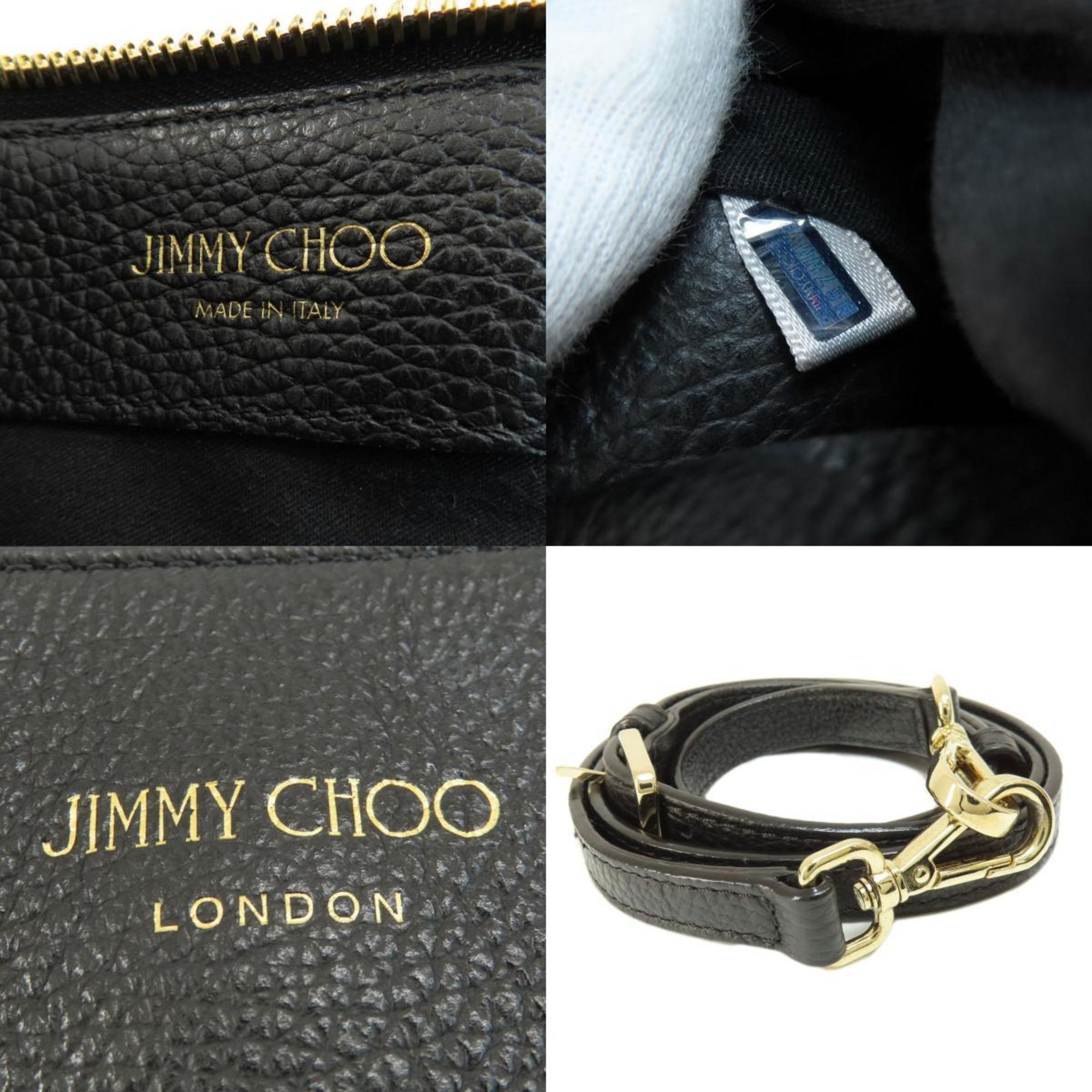 Jimmy Choo Star Motif Tote Bag Leather Women's