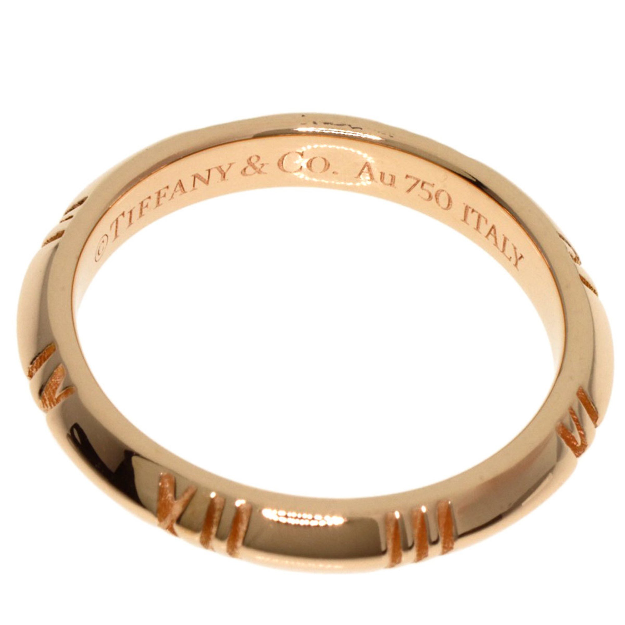 Tiffany X Closed Narrow Ring, 18K Pink Gold, Women's, TIFFANY&Co.