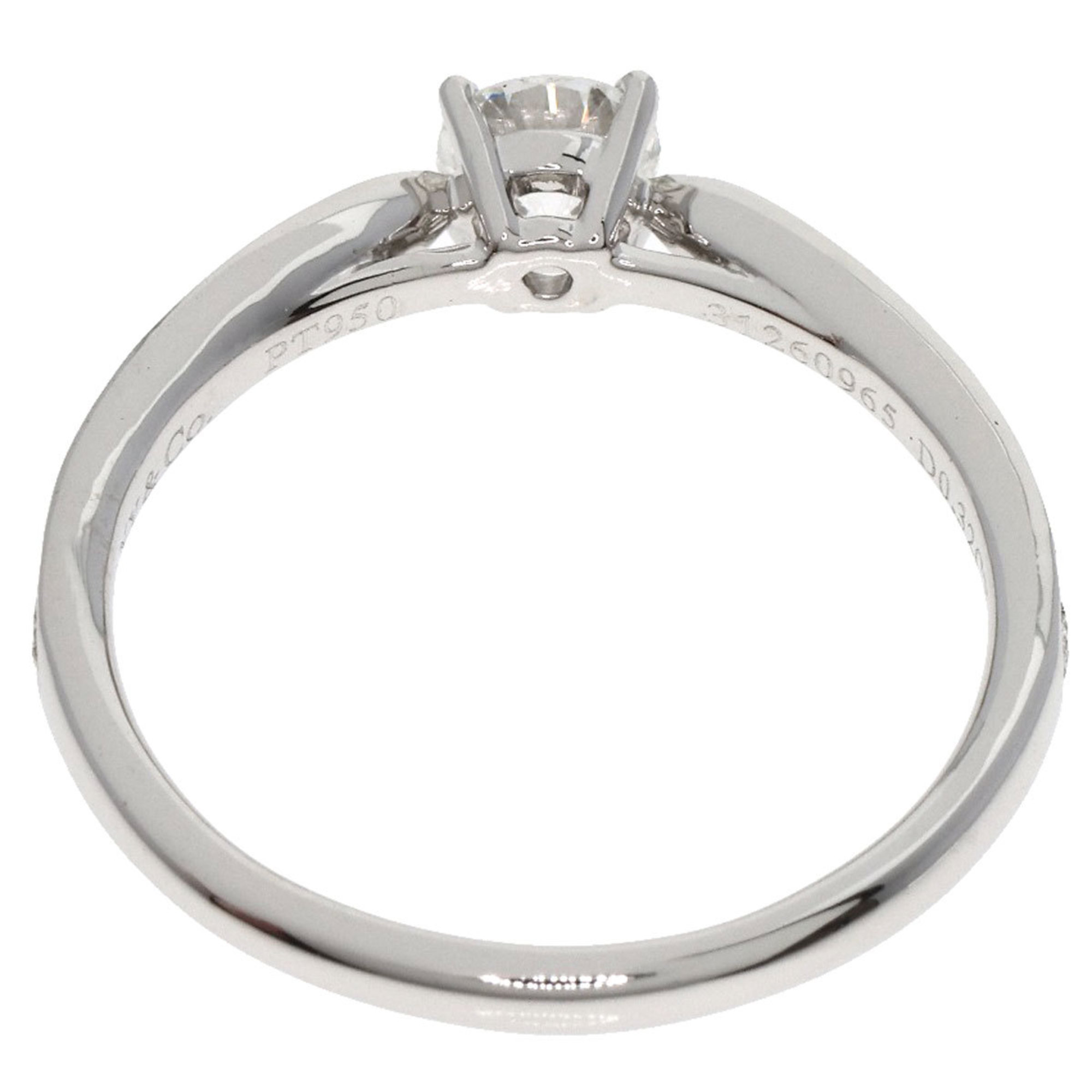 Tiffany & Co. Harmony Diamond Ring, Platinum PT950, Women's, TIFFANY