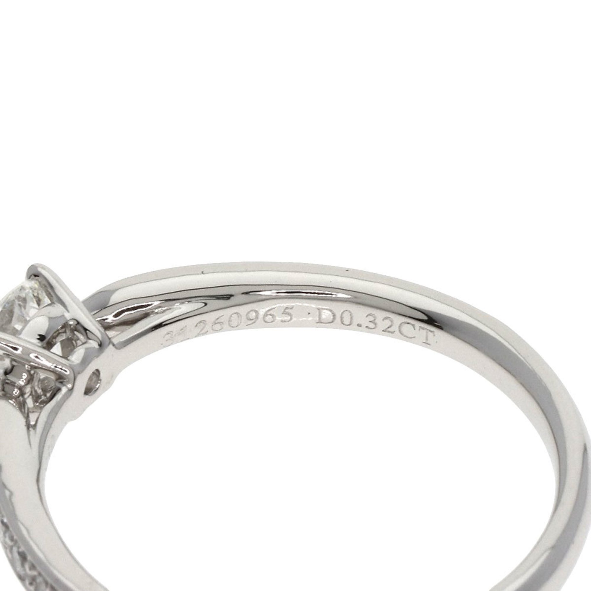 Tiffany & Co. Harmony Diamond Ring, Platinum PT950, Women's, TIFFANY