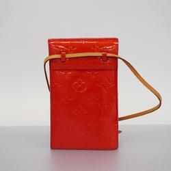 Louis Vuitton Shoulder Bag Vernis Walker M91153 Rouge Ladies