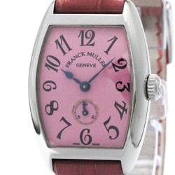 Polished FRANCK MULLER Cintree Curvex Hand-Winding Ladies Watch 1750S6 BF572339