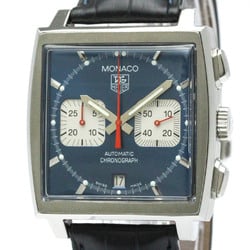 Polished TAG HEUER Monaco Chronograph Steve McQueen Steel Watch CW2113 BF566739