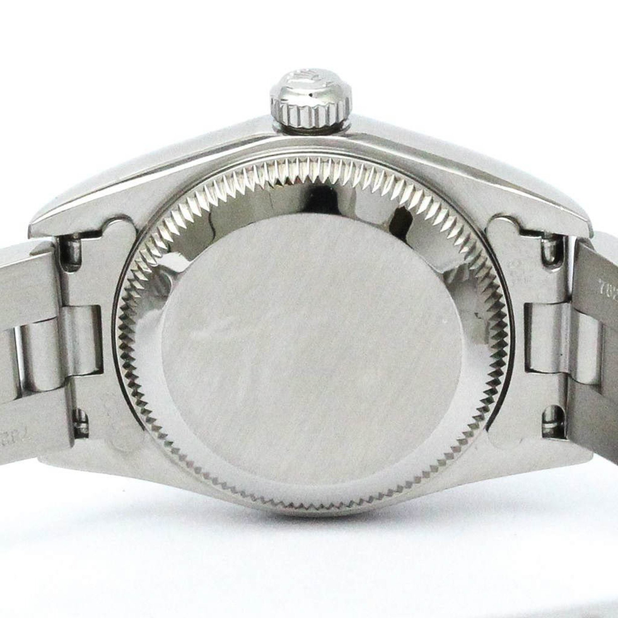 Polished ROLEX Oyster Perpetual 76080 A Serial Automatic Ladies Watch BF572171