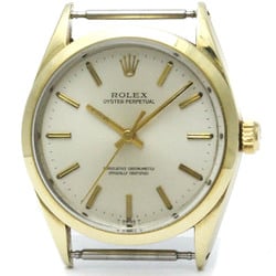 Vintage ROLEX Oyster Perpetual Gold Plated Mens Watch 1024 Head Only BF571678