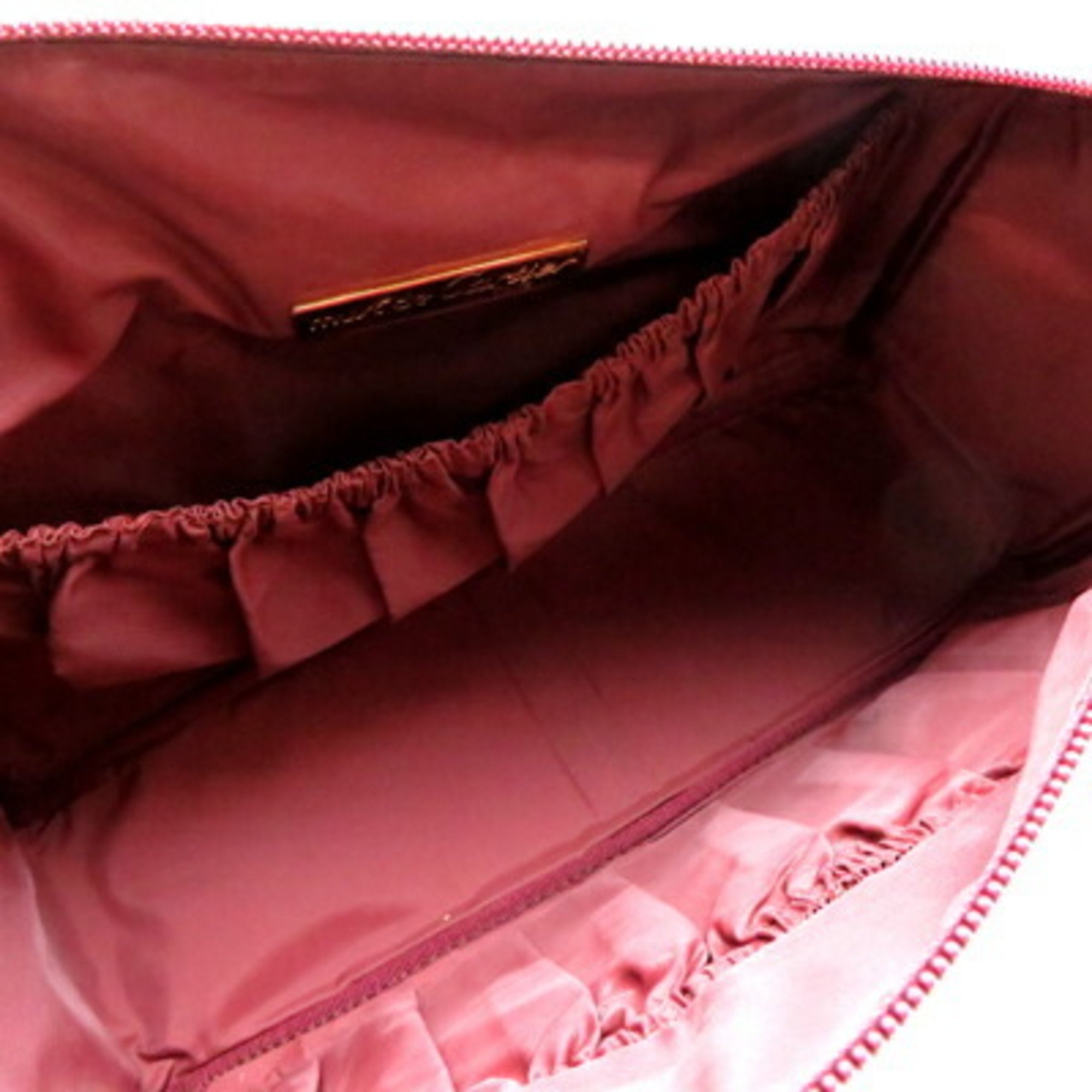 Cartier Trinity Vanity Women's Handbag Leather Bordeaux