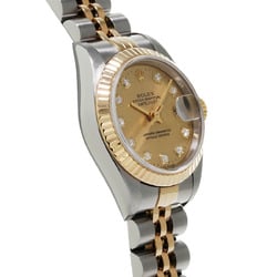 ROLEX Rolex Datejust 69173G Ladies YG/SS Watch Automatic Champagne Dial