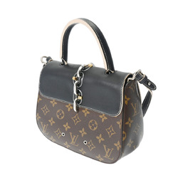 LOUIS VUITTON Louis Vuitton Monogram Chain It PM Noir M44115 Women's Canvas Handbag