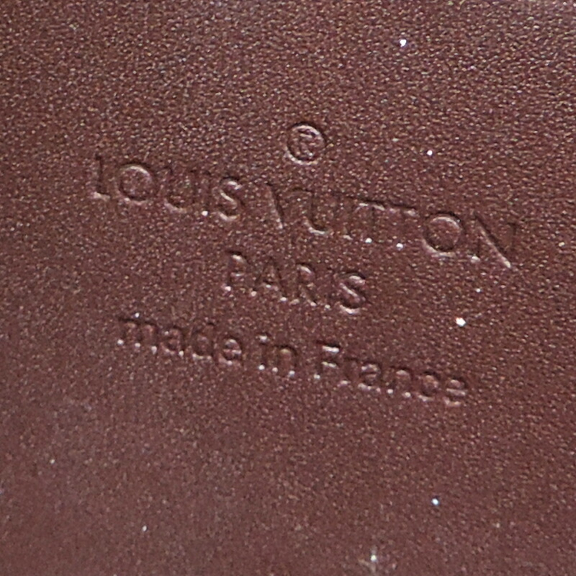 Louis Vuitton Zippy Wallet Women's Long M93522 Monogram Vernis Amaranth (Purple)