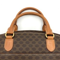 Celine handbag tote bag macadam pattern brown women's MC98/2 CELINE