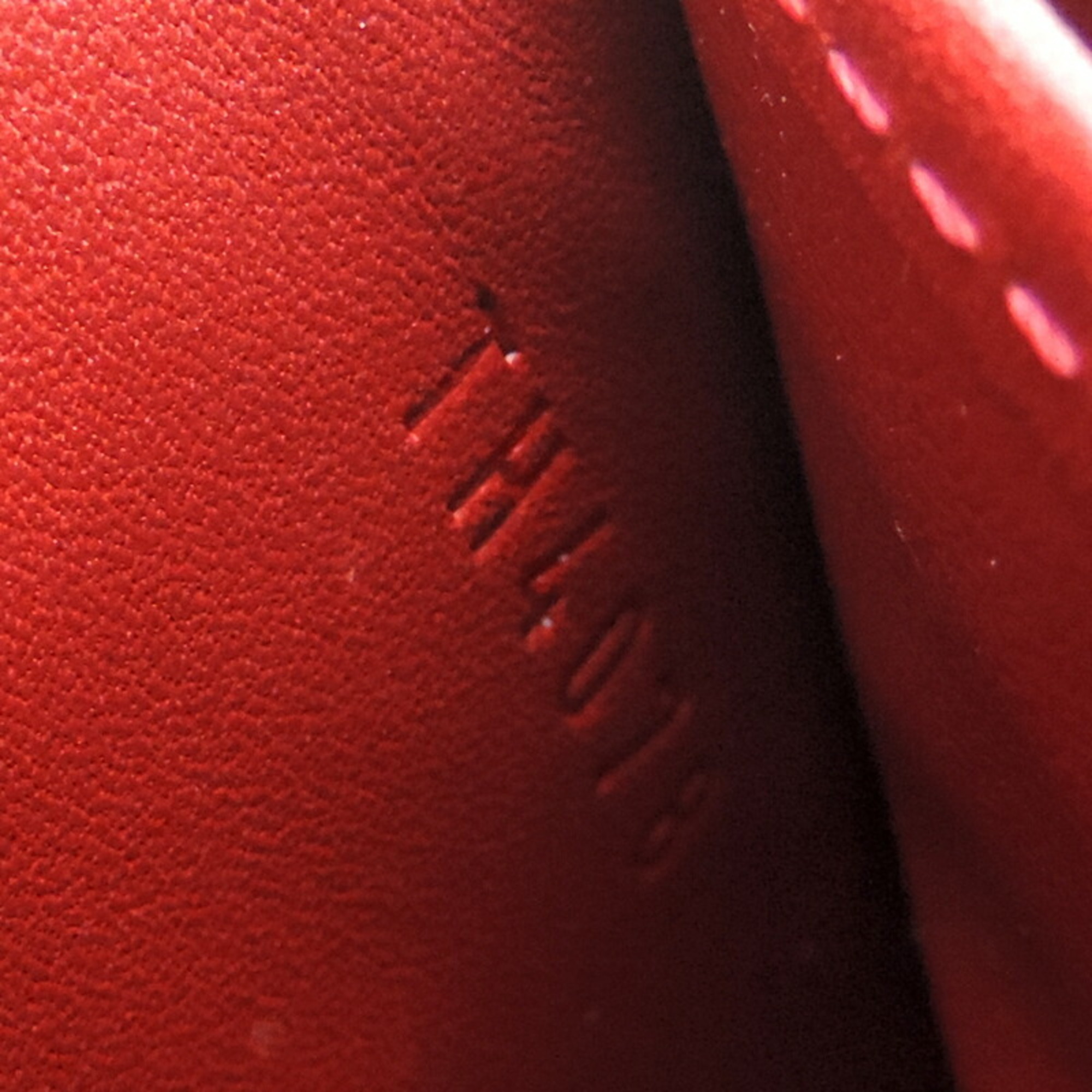 Louis Vuitton Portefeuille Sarah Personalised Women's Long Wallet M93530 Monogram Vernis Pomme d'Amour (Red)