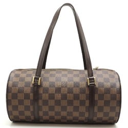 Louis Vuitton Papillon 30 Women's Handbag N51303 Damier Ebene (Brown)