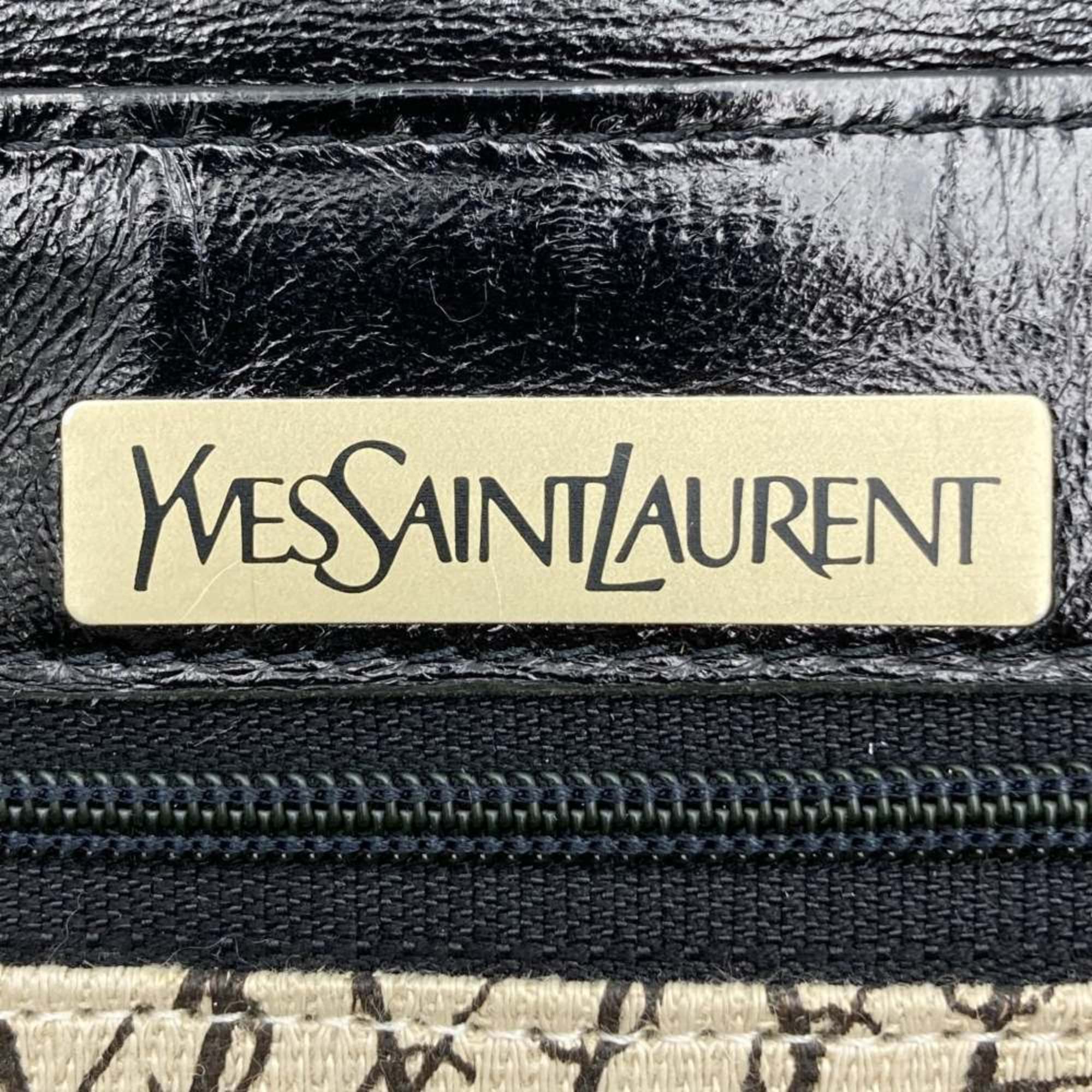Yves Saint Laurent Shoulder Bag Black Leather Women's YVES SAINT LAURENT