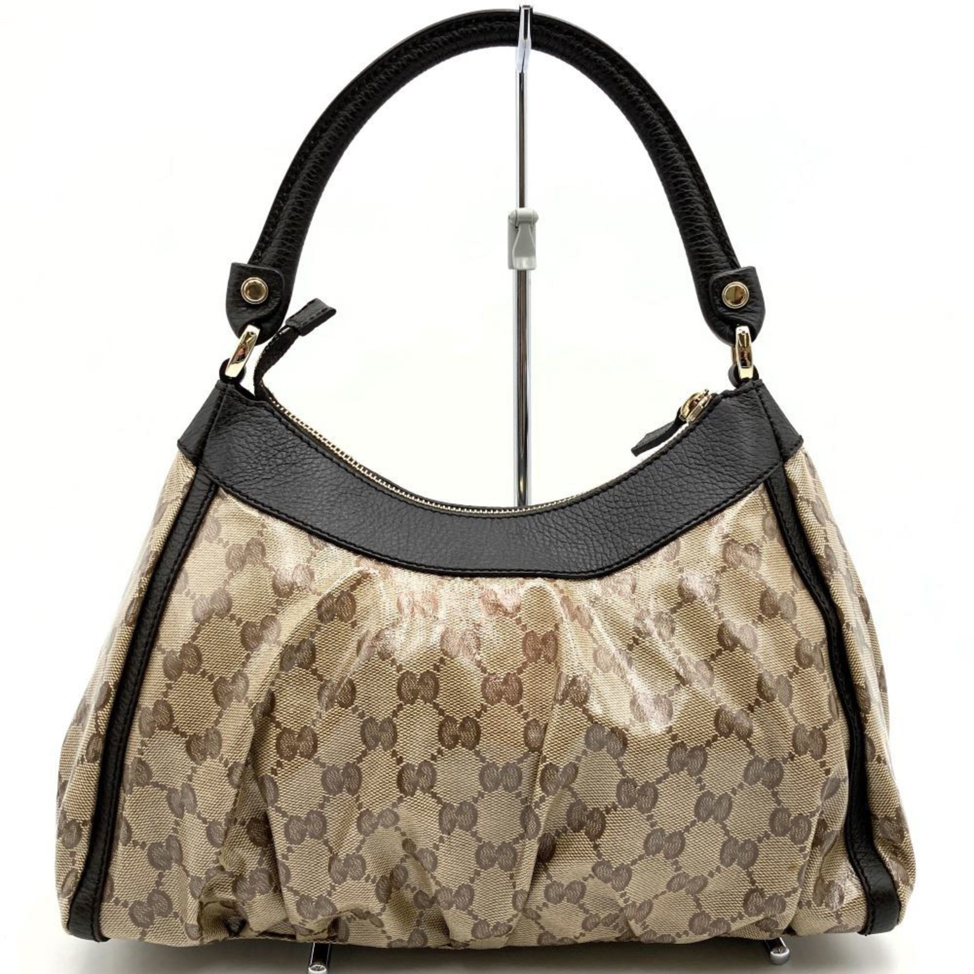 Gucci handbag Abby Line Brown GG Crystal Women's 265692 GUCCI