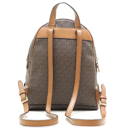 Michael Kors Signature Women's Backpack/Daypack 30S7GEZB1B Coated Canvas Brown