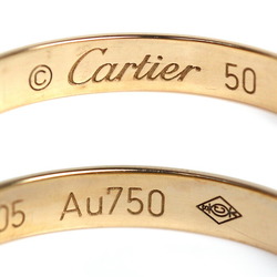 CARTIER K18PG Pink Gold 1895 Wedding Ring B4088150 Size 10 50 2.1g Women's