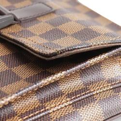 LOUIS VUITTON Louis Vuitton Pochette Mervil Shoulder Bag Damier Brown N51127 Unisex