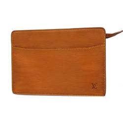 Louis Vuitton Clutch Bag Epi Pochette Homme M52528 Zipangu Gold Men's Women's