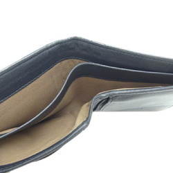 Bottega Veneta Intrecciato Cangle Wallet Men's Bi-fold 113993 Leather Black