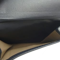 Bottega Veneta Intrecciato Cangle Wallet Men's Bi-fold 113993 Leather Black