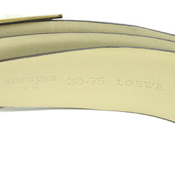 Loewe Leather Belt Men's LOW79 Mocha (Brown)