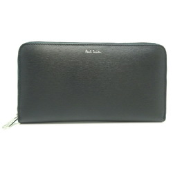 Paul Smith Round Long Wallet Women's and Men's Leather Black