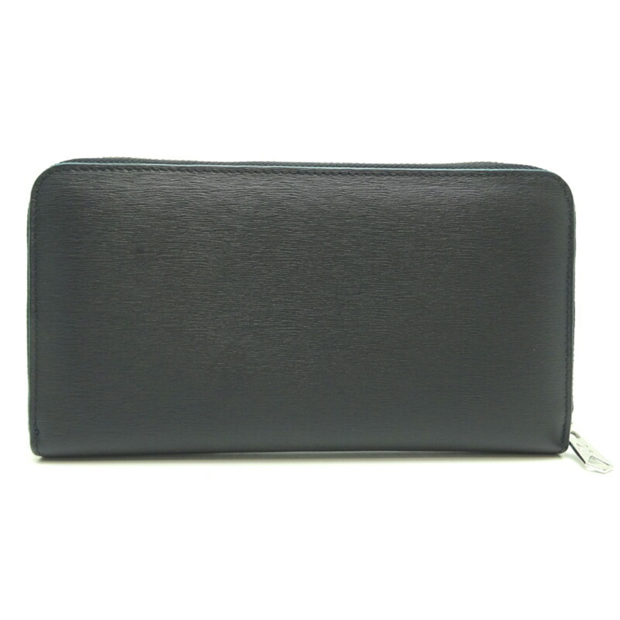 Paul Smith Round Long Wallet Women's and Men's Leather Black