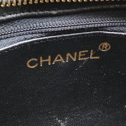 Chanel Coco Mark Stitch Women's Tote Bag Caviar Skin Black