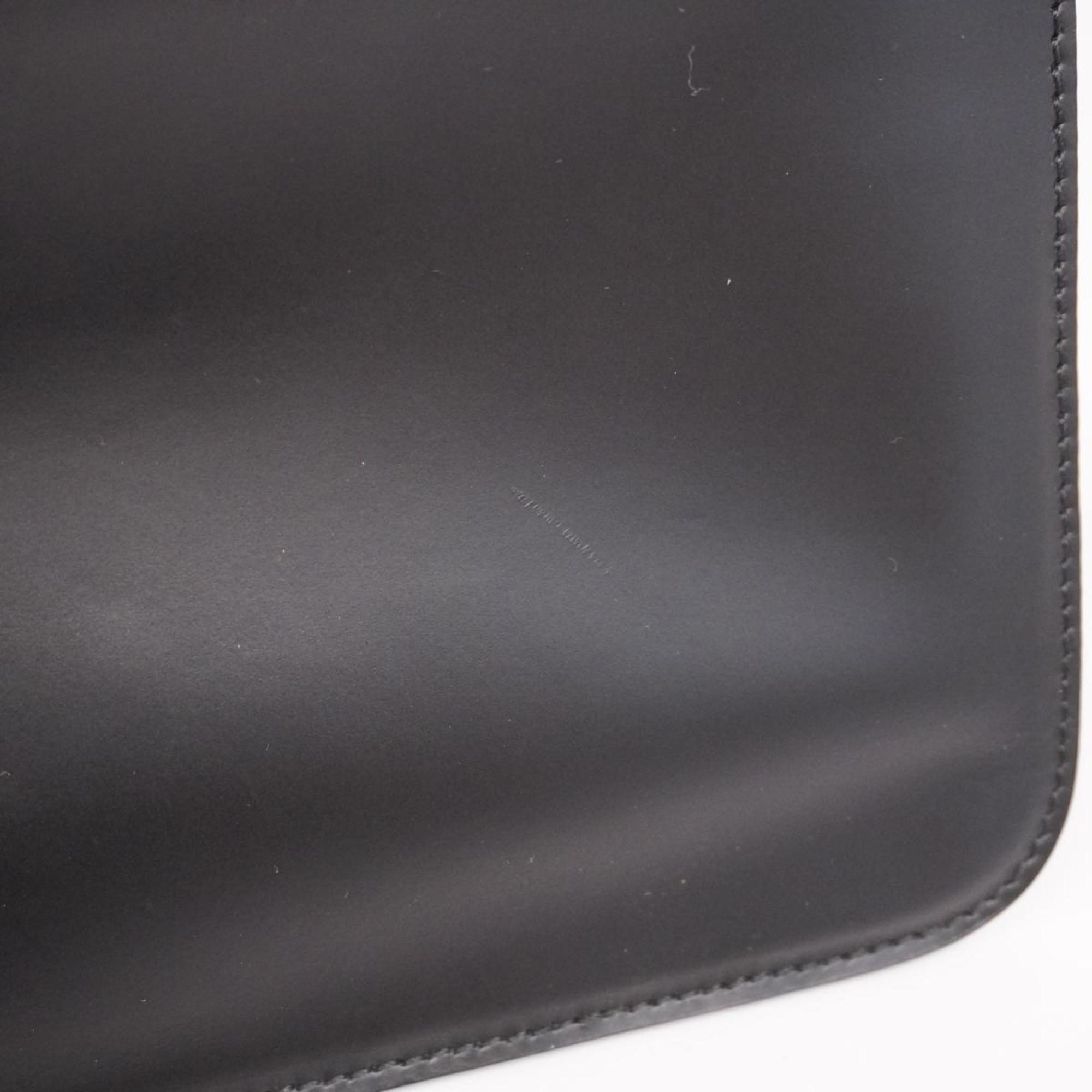 Gucci Shoulder Bag 001 2058 1974 5 Leather Black Women's